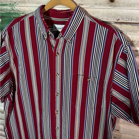 Vintage Striped Red Shirt - Picture 3 of 7